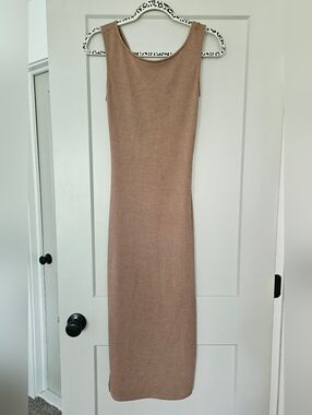 Open Back Midi Dress